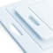 Martha Stewart Everyday Fayer 2 Piece Polypropylene 16in and 12in Cutting Board Set in Blue 139897.02 - alternate 6