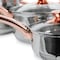 Gibson Home Ansonville 8 Piece Stainless Steel Cookware Set with Rose Gold Handles 127751.08 - alternate 10