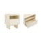 Manhattan Comfort Ella Nightstand in Cream- Set of 2 2-NS005-CR - alternate 8