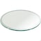 Fab Glass And Mirror 21in in Polish Round Glass Table Top 3/8in Thick Tempered Beveled Edge, Clear, Wall Mirror 21RT10THBETE - alternate 8