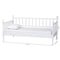 Baxton Studio Laurent Daybed, Twin, White 266-14632-ZORO - alternate 5