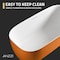 Anzzi Piete Series 32in W x 68in D x 25in H Orange Freestanding Bathtub MN6732OGS - alternate 11
