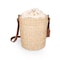 Picnic Time Family Of Brands Palermo - Rush Insulated Bucket Tote with Leather Straps, Beige Canvas 126-00-187-000-0 - alternate 1