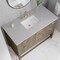 James Martin Vanities Emmeline 48 in. Single Vanity, Pebble Oak w/ 3 CM Eternal Jasmine Pearl Silestone Top D100-V48-PBO-FEJP - alternate 6