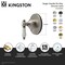 Kingston Brass Single-Handle Six-Way Diverter Valve with Round Trim Kit, Polished Chrome KS4031BPL - alternate 2