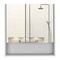 Homeroots 24" White Wood Floating Single Door Bathroom Vanity And Medicine Cabinet With Mirror 478205 - alternate 1