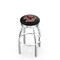 Holland Bar Stool Co 25" Chrome Boston College Swivel Bar Stool, Accent Ring L8C3C25BostnC - alternate 1