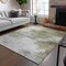 Homeroots 8' X 10' Taupe Beige And Brown Abstract Washable Indoor Outdoor Area Rug 577730 - alternate 8