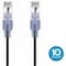 Monoprice SlimRun Cat6A Ethernet Patch Cable - Snagless RJ45_ UTP_ Pure Bare Cop 33237 - alternate 1