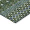 Homeroots 8' X 10' Olive Green And Blue Tribal Washable Indoor Outdoor Area Rug 582581 - alternate 7
