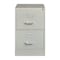 Hirsh 18" W 2 Drawer Vertical File Cabinet, Light Gray, Legal 14414 - alternate 4