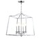 Jonathan Y Gloria 19" 4-light Metal LED Pendant, Chrome JYL7411A - alternate 10
