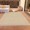 Homeroots 3' X 5' Gold And Ivory Geometric Washable Indoor Outdoor Area Rug 614743 - alternate 6