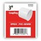 Genova IPEX Sewer Coupling, 3 in, SD Hub x Sch 40 Bushing, PVC, White 414213BC - alternate 2