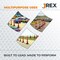 Jrex Safety 42 in Orange Channelizer Cone with (4) 4 in Hi-Intensity Prismatic Sheeting, 6PK CHO42-JR-4-HI-6PK - alternate 5