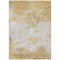 Homeroots 8' X 10' Gold Brown And Beige Abstract Washable Indoor Outdoor Area Rug 599493 - alternate 8