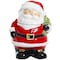 Gibson Home Jovial St. Nick 7.5 Inch Santa Holiday Cookie Jar 113253.01 - alternate 1