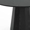Homeroots 52" Black Solid Wood Pedestal Base Round Top Dining Table 721062 - alternate 6
