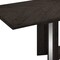 Homeroots 98" Dark Gray Solid Wood Dining Table 366216 - alternate 5