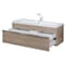 Cutler Trough Collection 42 in Wall Mount Modern Bathroom Vanity - Organic FV-TR-ORGANIC42 - alternate 5