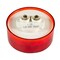 Grote Lighting 2in Round Red LED Clearance Marker Light - 3-Diode, 12V, Bracket Mount, FMVSS 108 Compliant MKR4500RPG - alternate 4