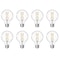 Bulbrite 60-Watt Equivalent Dimmable Clear Filament G25 Medium (E26) LED Bulb, 4000K, 8PK 861631 - alternate 1