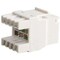 C2G CAT5E 180 KEYSTONE JACK WHT 3791 - alternate 1