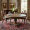 Homeroots 72" Brown Rounded Solid Wood Dining Table 488699 - alternate 5