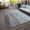 Homeroots 5' X 8' Gray Silver And Charcoal Ombre Washable Indoor Outdoor Area Rug 581805 - alternate 5