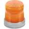 Edwards Signaling Warning Light, Amber, LED, 24V DC, 65 FPM, 3 3/4 in Dia., Surface 105XBRMA24D - alternate 1