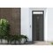 Vdomdoors Front Exterior Prehung Metal-Plastic Door, Manux 8112 Antracite Grey, Top Sidelite Transom, Office MANUX8112EXD-ANT-W36xH80+14-LH - alternate 1