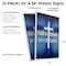 Signmission Faith Is A Journey Not A Destination, Plastic Signs Only 24 Inch x 36 Inch, Corrugated Plastic, 2PK CSB-2436-2PACK-FaithIsAJourneyNotADestin - alternate 2