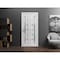 Sartodoors Sliding Closet Bi-fold Doors White Solid Core Modern Interior QUADRO4088BF-NOR-48 x 80 (2* 24x80) - alternate 4