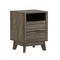Manhattan Comfort Orlen 2-Drawer Multi-Purpose Nightstand & End Table in Jacobean Walnut NS1801-JW - alternate 5