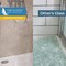 Fab Glass And Mirror Matte Black Shower Door for Walk in Shower 56-60in W x 58in H, Sliding Bathroom Door with SHSS8M60X58MB - alternate 7