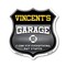 Signmission Vincent's Garage I Can Fix Everything But Stupid, 6 Inch X 6 Inch, Plastic Sign SHI-P-6-490-VINCENT - alternate 1