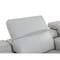 Homeroots Light Gray Italian Leather Power Reclining U Shaped Eight Piece Corner Sectional With Console 476598 - alternate 8