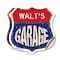 Signmission Walt's Garage, 18 inch X 18 inch, Vinyl Decal, 2PK SHI-D-2PACK-18-383-WALT - alternate 1