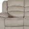 Homeroots 40" Contemporary Beige Fabric Sofa 329371 - alternate 8