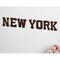 Homeroots Archera "New York" 110" X 20" Black And Brown New York Metal Wall Decor 608644 - alternate 4