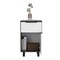 Homeroots 28" Wood One Drawer Nightstand 478455 - alternate 7