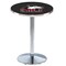 Holland Bar Stool Co 36" Chrome Northern Illinois Pub Table, 36" dia. Top L214C3636NorIll - alternate 1