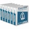 Davis Group Easyview Premium, Angle D Ring, Customizable, View Binder, (White, 2"), PK6 8403-00-06 - alternate 1
