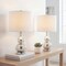 Jonathan Y Anya 20.5" Mini Glass Table Lamp, Silver, 2PK JYL1028C-SET2 - alternate 5