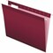 Pendaflex Hanging File Folders, Burgundy, 8.5"H, 25PK PFX415215BUR - alternate 1