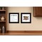 Homeroots Set Of Two Coffee and Friends Recipe Black Framed Print Kitchen Wall Art, 2PK 407954 - alternate 3