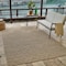 Homeroots 5' X 8' Beige and Brown Geometric Distressed Indoor Outdoor Area Rug 559075 - alternate 6