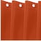 Homeroots 72" Terra Cotta Vinyl Shower Curtain Liner 548981 - alternate 6