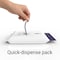 Happimess 13.2-Gallon 50L Lavender Scented Drawstring Trash Can Liner, White, 20-Count, 1-Pack of 20 Liners HPM3101C-W-1SET - alternate 4