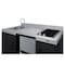 Summit 54in Wide All-In-One Kitchenette, ADA Counter Height CK55ADASINKL - alternate 5